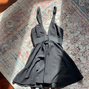 Nasty gal black mini dress